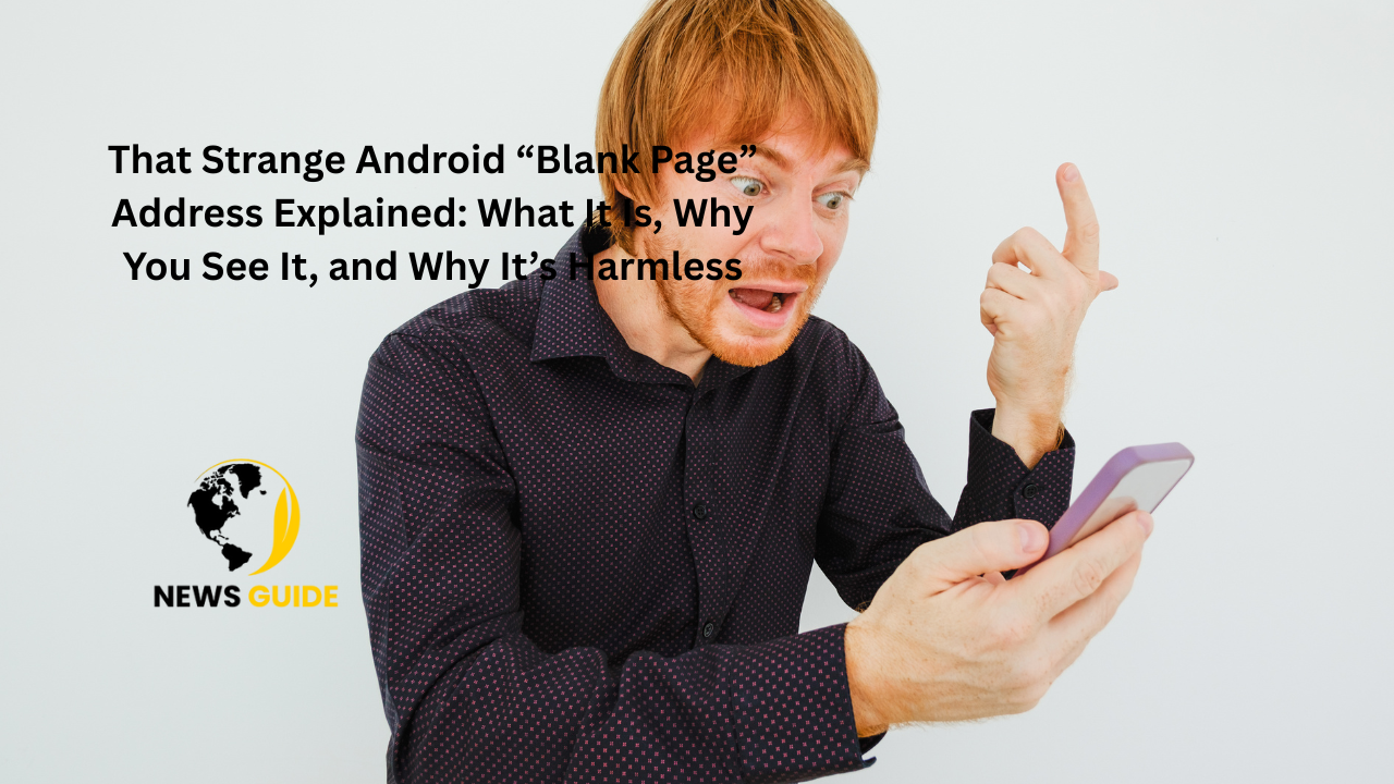 That Strange Android “Blank Page” Address Explained: What It Is, Why You See It, and Why It’s Harmless